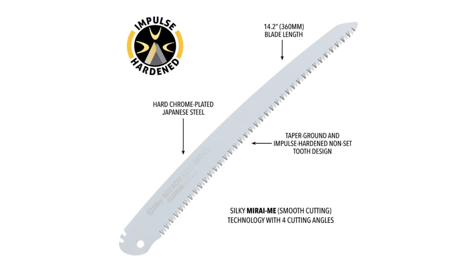 Silky Bigboy 2000 Folding Saw-XLarge Teeth