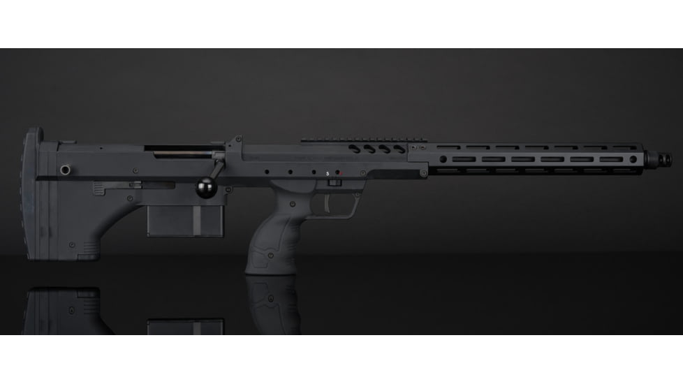 Silverback Airsoft Desert Tech SRS A2/M2 Air Gun, For Left Handed Shooters, Black, 22, SBA-BLT-12BK-L