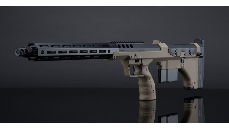Silverback Airsoft Desert Tech SRS A2/M2 Air Gun, For Left Handed Shooters, Flat Dark Earth, 22, SBA-BLT-12FDE-L