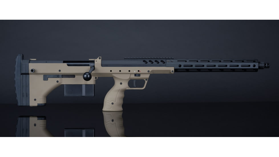 Silverback Airsoft Desert Tech SRS A2/M2 Air Gun, For Left Handed Shooters, Flat Dark Earth, 22, SBA-BLT-12FDE-L