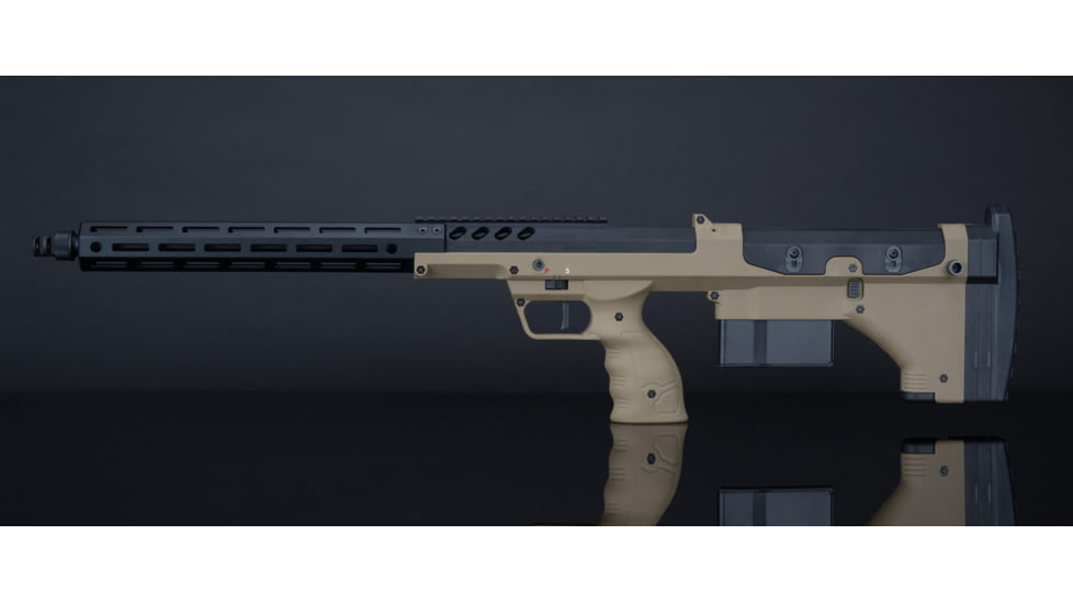 Silverback Airsoft Desert Tech SRS A2/M2 Air Gun, For Left Handed Shooters, Flat Dark Earth, 22, SBA-BLT-12FDE-L