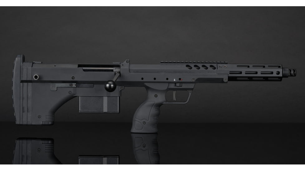 Silverback Airsoft Desert Tech SRS A2/M2 Covert Air Gun, For Left Handed Shooters, Black, 16, SBA-BLT-13BK-L