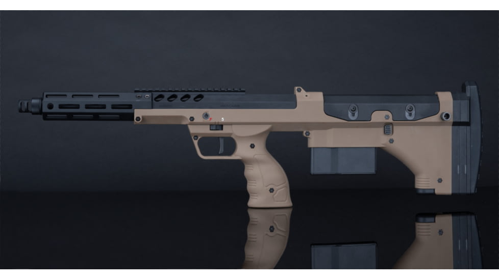 Silverback Airsoft Desert Tech SRS A2/M2 Covert Air Gun, For Left Handed Shooters, Flat Dark Earth, 16, SBA-BLT-13FDE-L