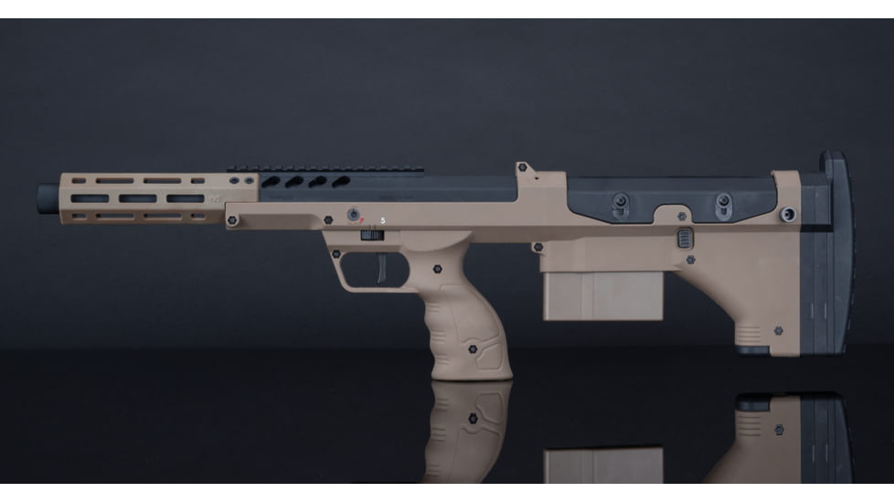 Silverback Airsoft Desert Tech SRS A2/M2 Sport Air Gun, For Right Handed Shooters, Flat Dark Earth, 16, SBA-BLT-14FDE