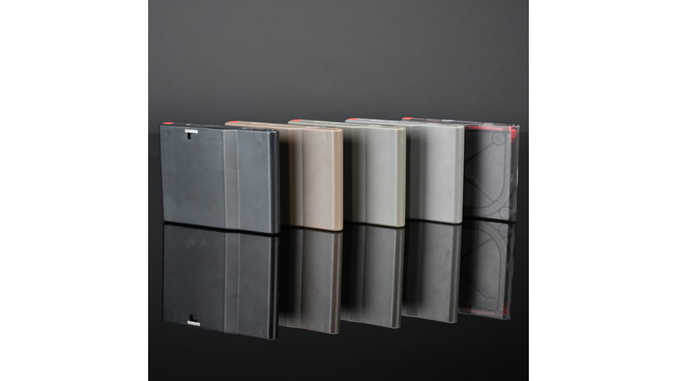 Silverback Airsoft SRS ABS 25-Round Light Airsoft Magazine, Black, SBA-MAG-06BK-25RD