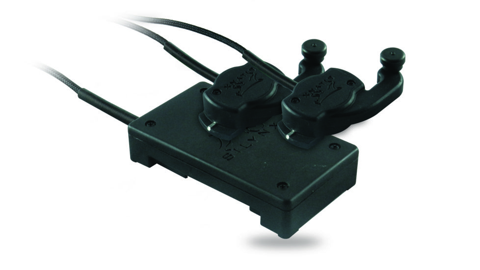 Silynx 1x BA5590 Adaptor for Two MBITR/152 Radios, Black, BATAD5590-003