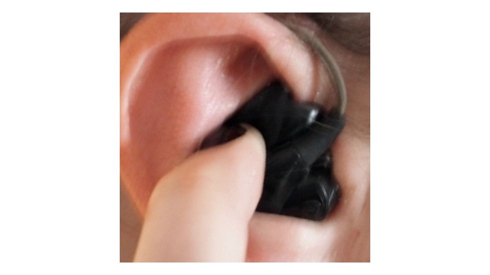 Silynx Custom Moldable Ear Retainers, Black ERC000054-00