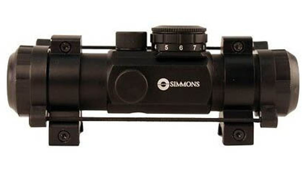 Simmons 1x24mm Red Dot Sight with Rings - Matte Black, 511006C