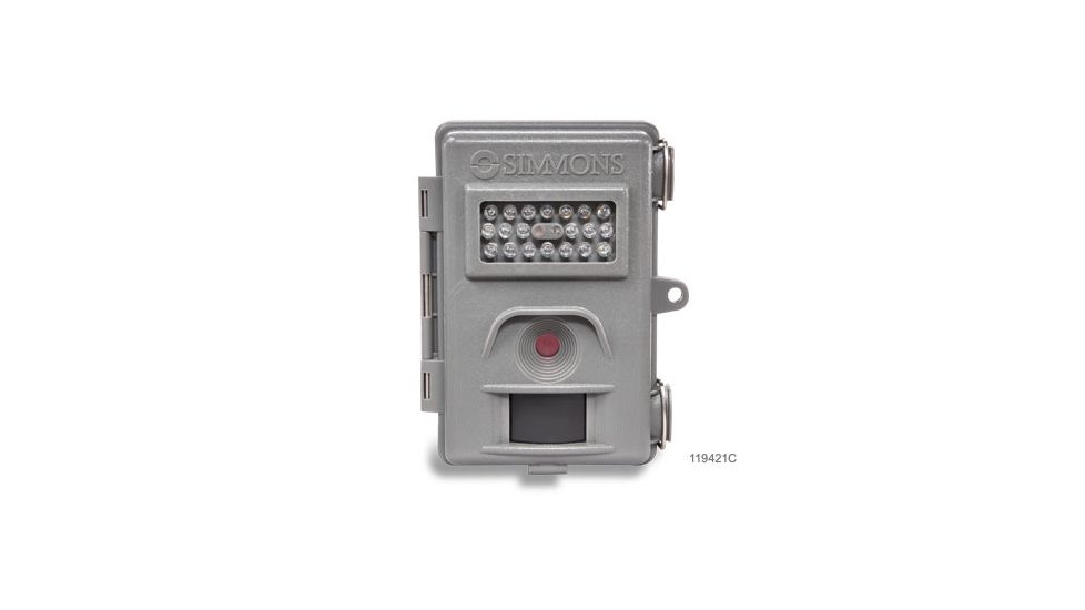 Factory Demo, Simmons 6MP Whitetail Cam Grey w/Night Vision Trail Camera 119236C