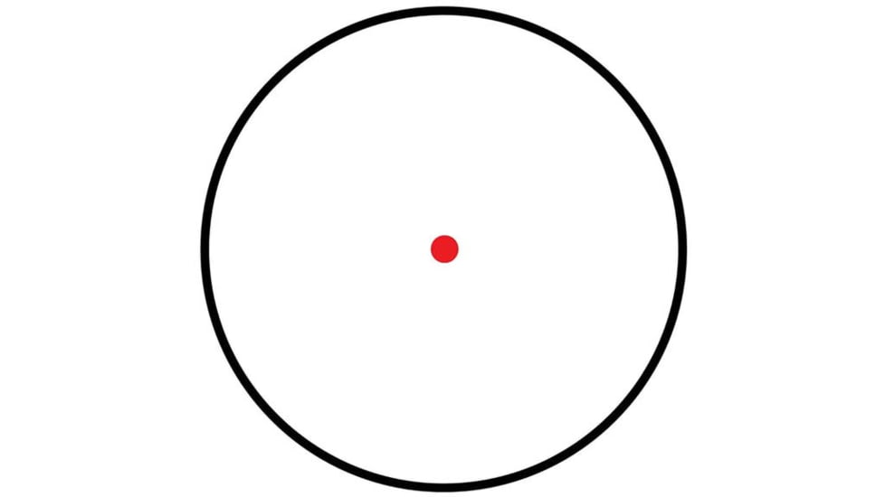 Simmons Pro Target Red Dot Black 1x 30mm, SPTTD130