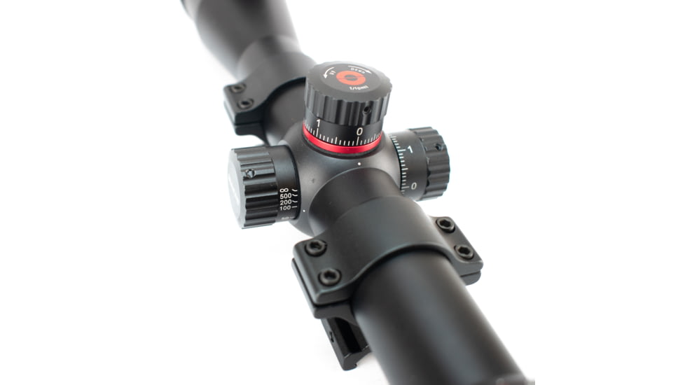 Simmons ProTarget 4-16x40 Rifle Scope, Fully Coated, Side Focus, T Turrets, .1 Mil, Mil-Dot Reticle, Black, SIM41640