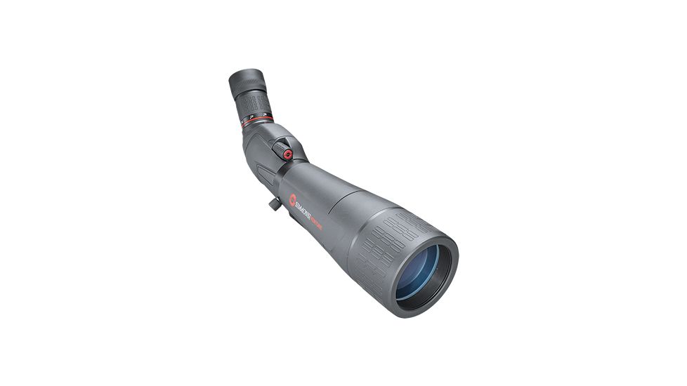 Simmons Venture 20-60x80 Spotting Scope, Angled, Fully-Multi Coated, Tripod/Hard Case/Soft Case, Black SP206080BA