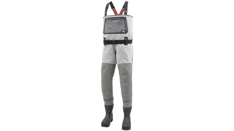 Simms Fishing Products 2021 G3 Guide Waders, Bootfoot, Felt Sole - Men's, Cinder, Medium, g3-gu-bootfoot-f-sole