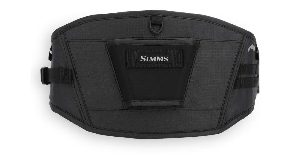 Simms Fishing Products Access Tech Fishing Belt, Black, One Size, 13802-001-00