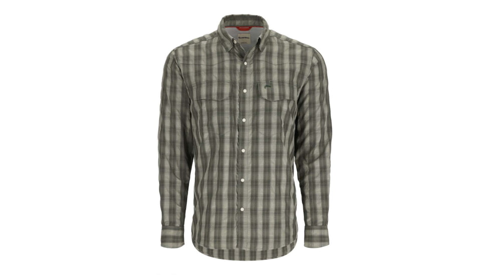 Simms Fishing Products Big Sky Fishing Shirt - Men's, Black, Small, 10661-004-20
