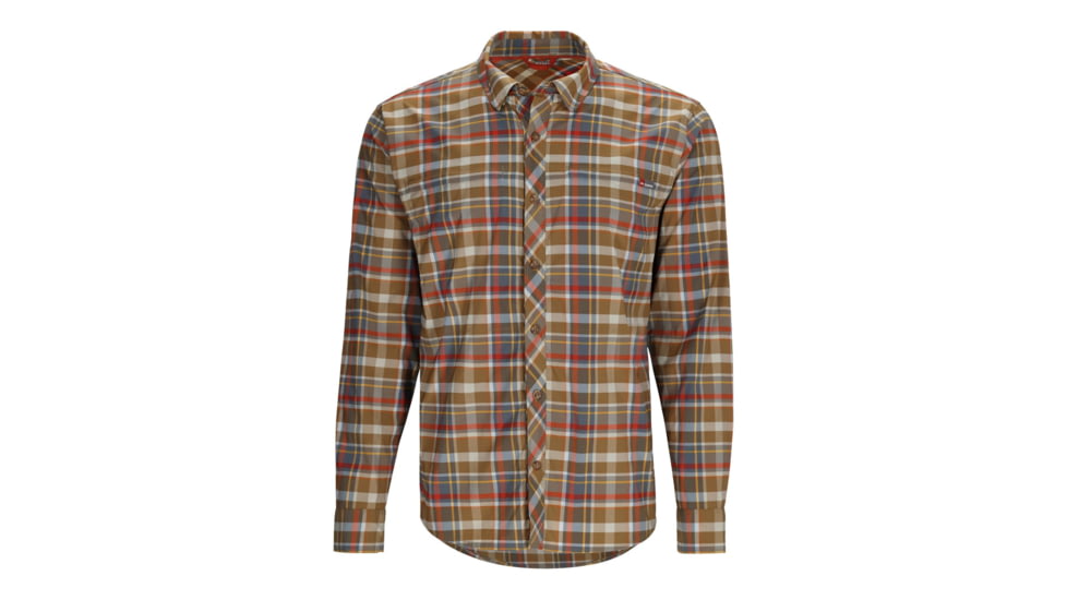 Simms Fishing Products Ms BugstopperR LS Fishing Shirt- Past Seasons Style 2F1895B8, bugstopper-ls-shirt-plaid
