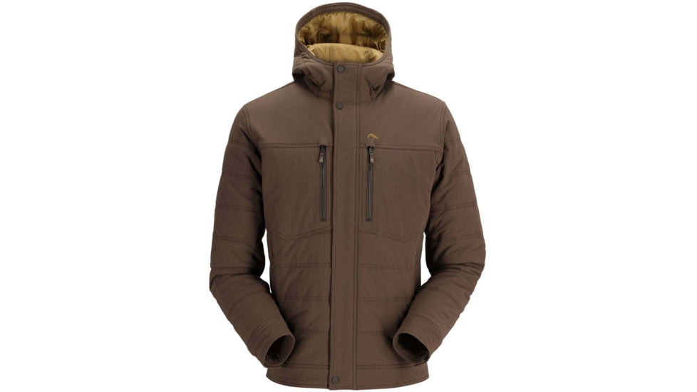 Simms Fishing Products Cardwell Hooded Jacket - Men's, Hickory, Small, 13599-216-20