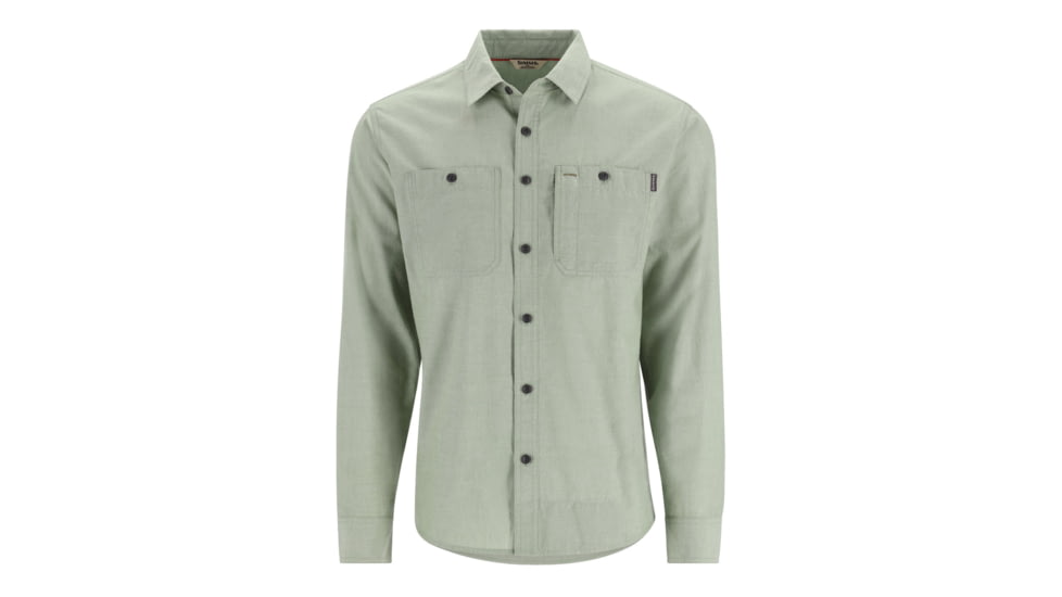 Simms Fishing Products Ms Cutbank Chambray LS Shirt- Past Seasons Style AF66691A, ms-cutbank-chambray-ls-shirt
