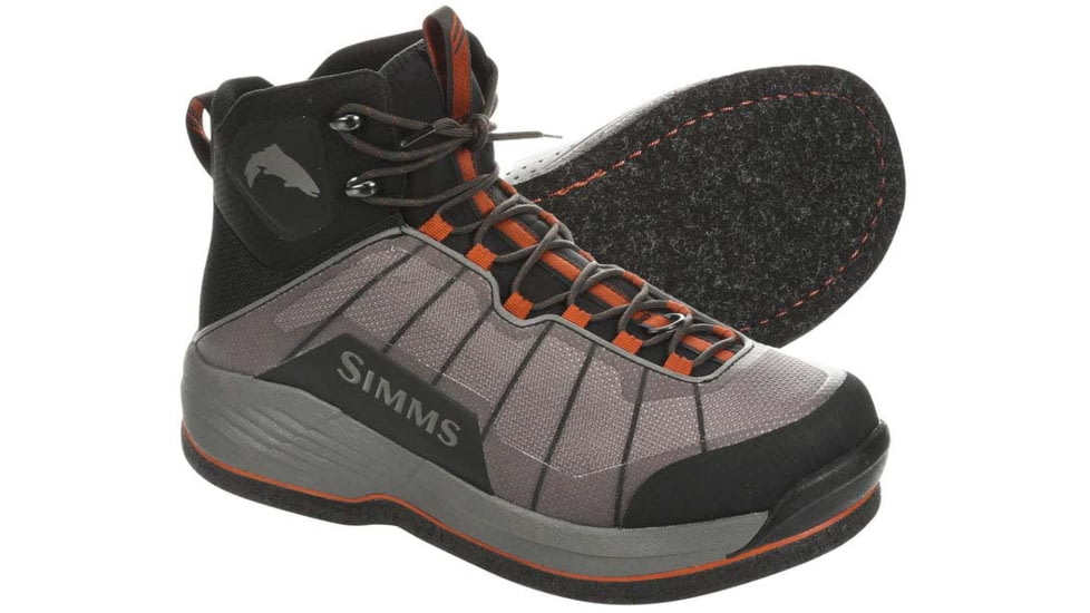 Simms Fishing Products Flyweight Wading BootFelt - Men's, Steel Grey, Small, 7, 12632-016-07