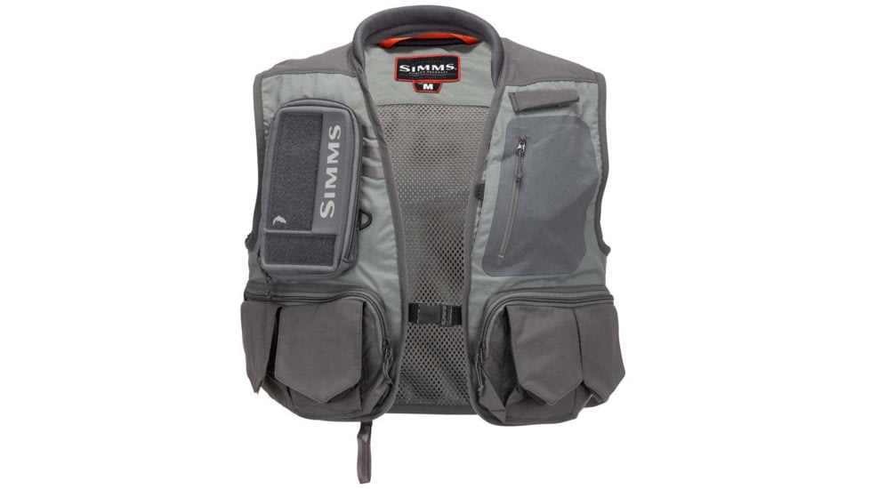 Simms Fishing Products Freestone Fishing Vest - Men's, Pewter, Small, 13402-015-20