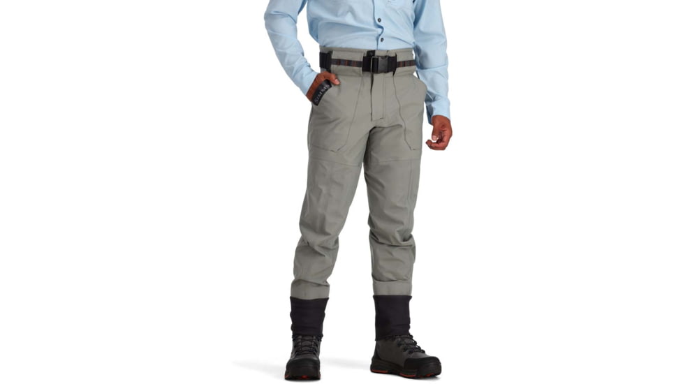 Simms Fishing Products Freestone Wading Pant - Men's, Smoke, Small, 7-8, Regular, 13613-040-20