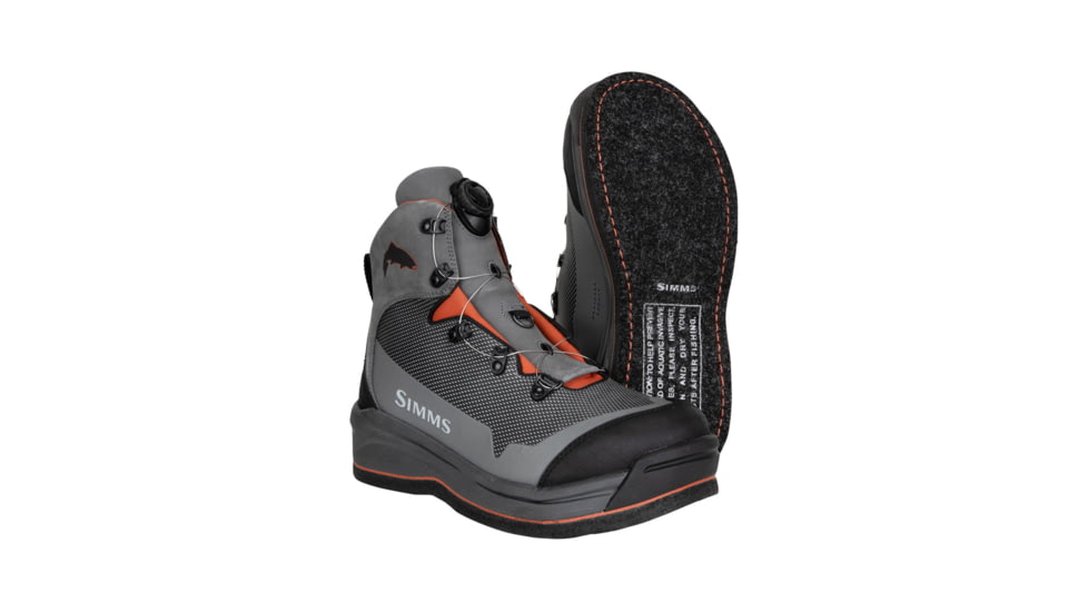 Simms Fishing Products Ms Guide BOA Wading Boot - Felt Sole- Past Seasons Style 1B3C0CA1, guide-boa-boot-felt