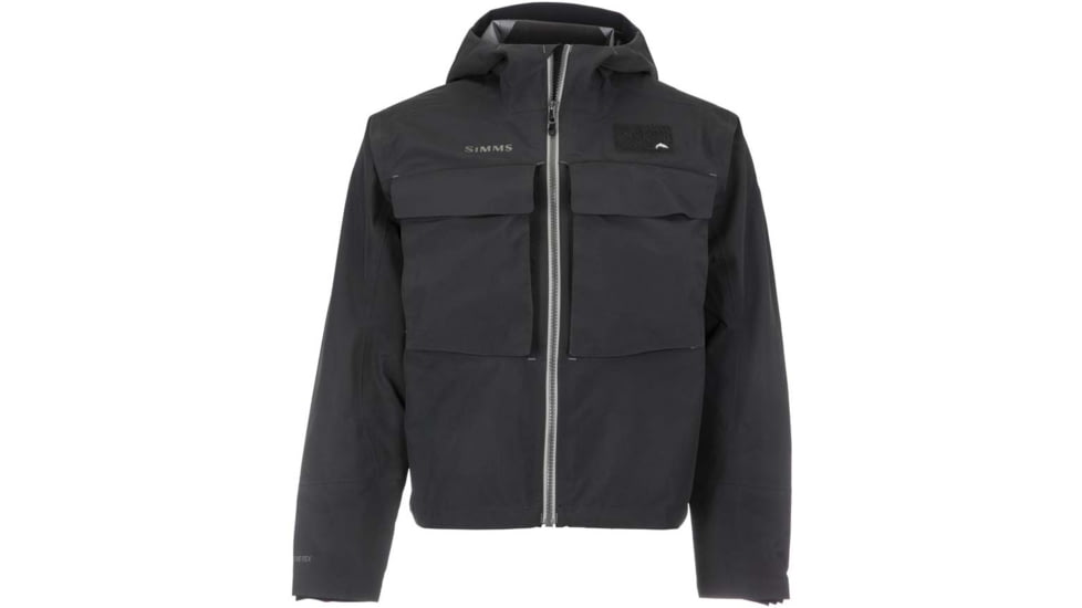 Simms Fishing Products Guide Classic Wading Jacket - Men's, Carbon, Small, 13155-003-20