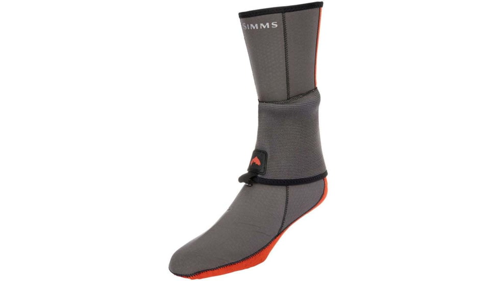 Simms Fishing Products Neoprene Flyweight Wading Sock - Men's, Pewter, Small, 13150-015-20