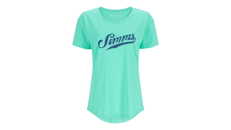 Simms Fishing Products Womens Simms Script T-Shirt 2B6A3C2A, ws-simms-script-t-shirt