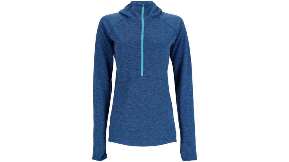 Simms Fishing Products Bugstopper Hoody - Women's, Bluegrass Heather, Small, 13673-1019-20