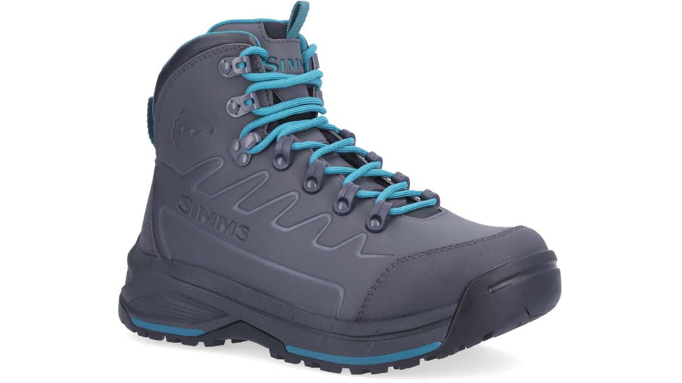 Simms Fishing Products Freestone Wading Boot Rubber Sole - Women's, Slate, Small, 5, 13405-096-05