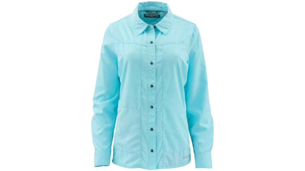 Simms Fishing Products Isle Shirt - Women's, Sea Breeze, Small, 12086-505-20