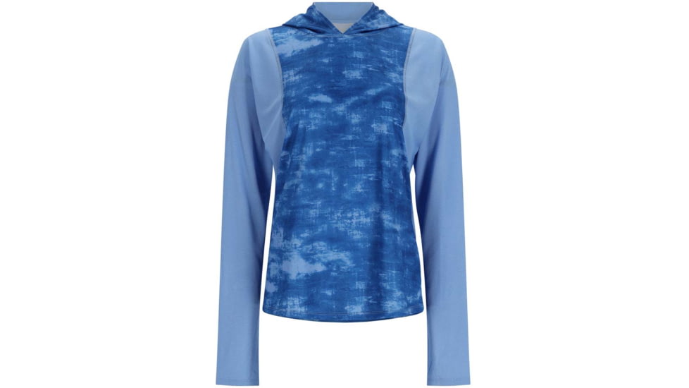 Simms Fishing Products Simms Challenger Solar Hoody - Women's, Sapphire Daze, Small, 13881-1021-20