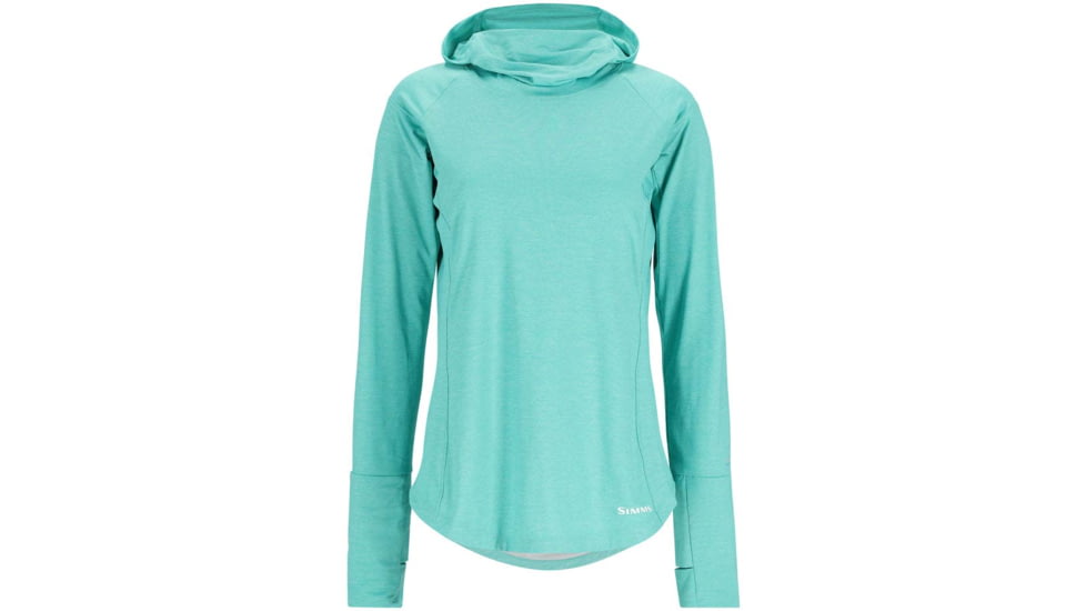 Simms Fishing Products Solarflex Cooling Hoody - Women's, Steel Blue, Small, 13497-881-10