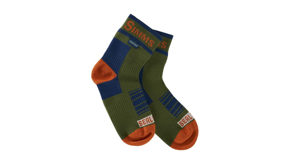Simmsfishing Simms X Sealskinz Rangeley Merino Waterproof Sock - Low, 14551-302-30