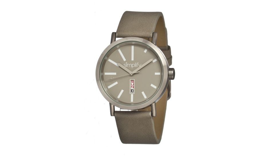 Simplify 0405 The 400 Watch, Grey SIM0405