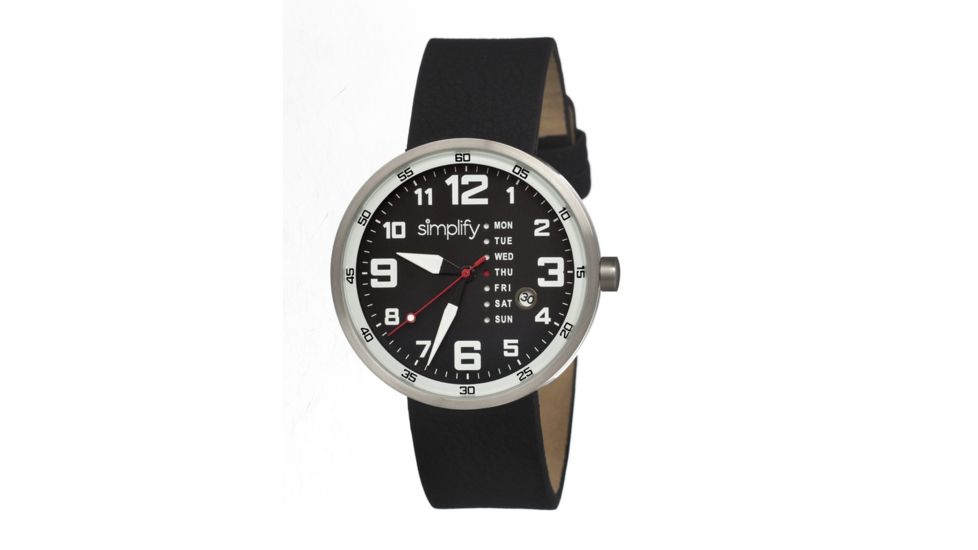 Simplify 0802 The 800 Mens Watch, Black SIM0802