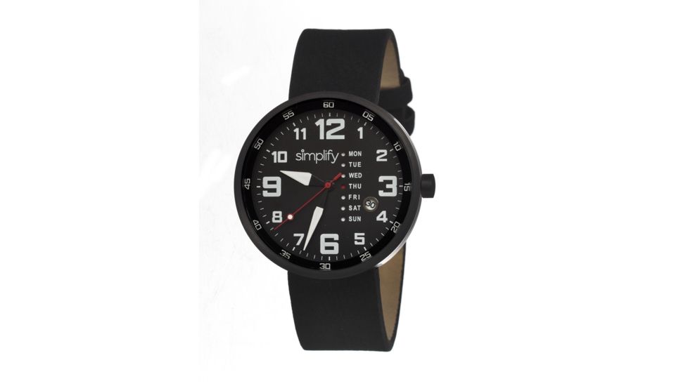 Simplify 0804 The 800 Mens Watch, Black SIM0804