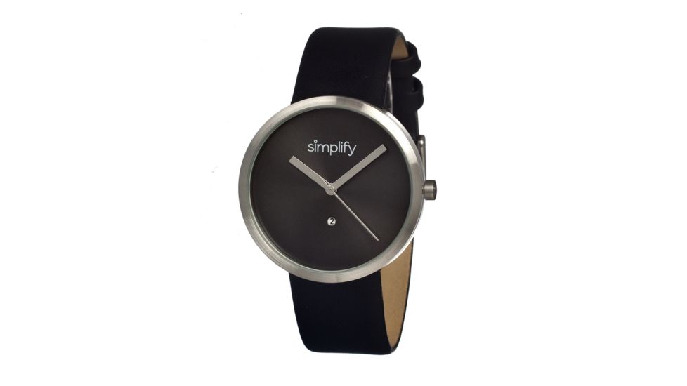 Simplify 1002 The 1000 Watch, Black SIM1002