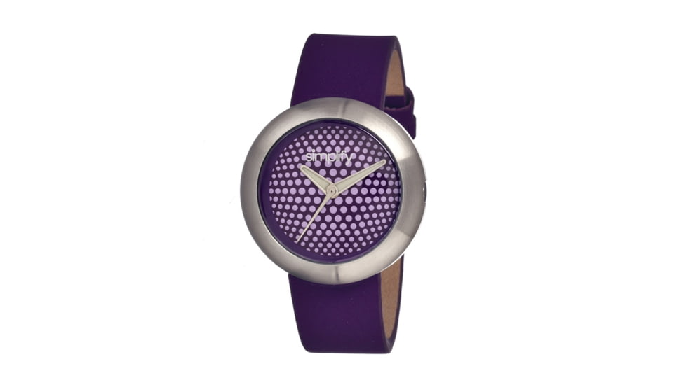 Simplify 1204 The 1200 Watch, Purple SIM1204