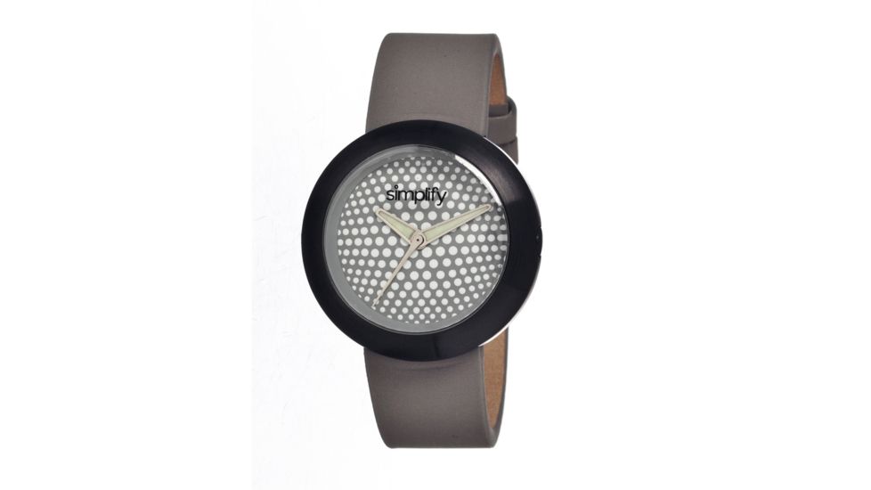 Simplify 1208 The 1200 Watch, Grey SIM1208