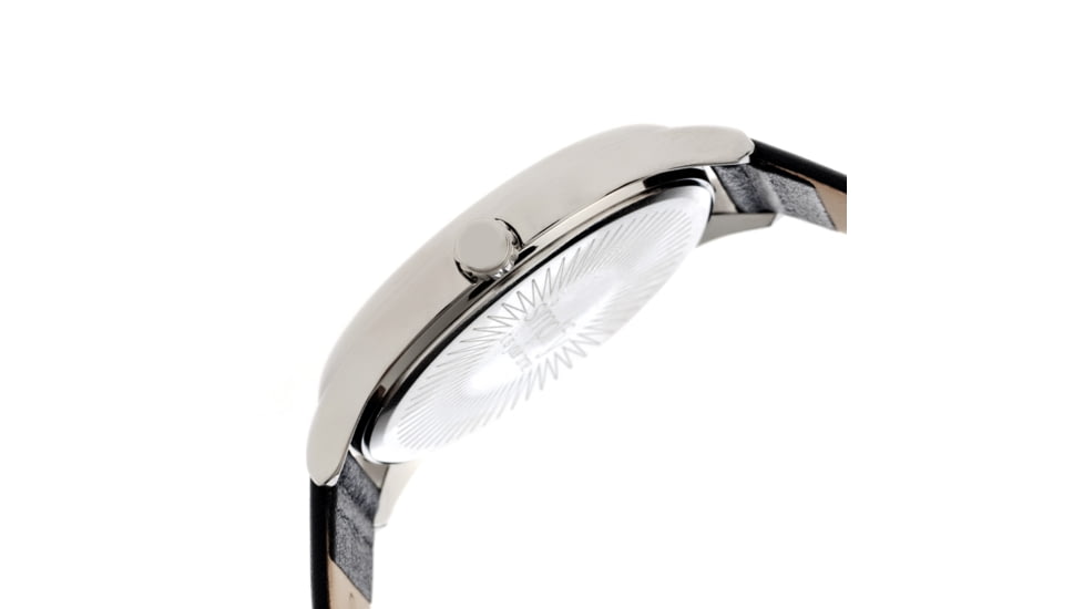 Simplify 2402 The 2400 Watch, Black Band, Silver Case, Black Face SIM2402