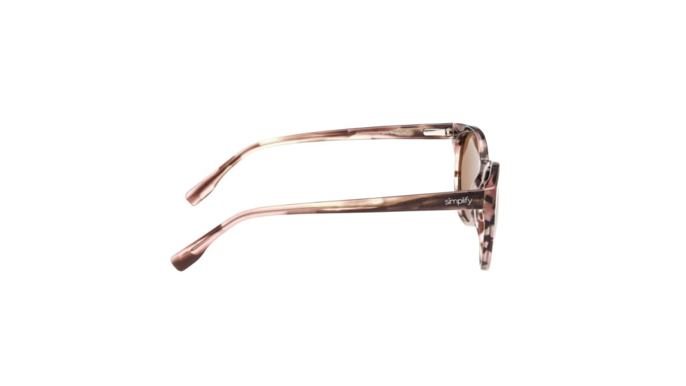 Simplify Clark Single Vision Prescription Sunglasses, Brown Tortoise Frame, SSU102-BBSV