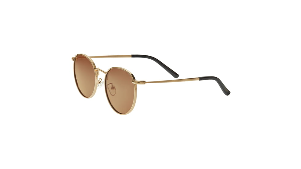 Simplify Dade Polarized Sunglasses, Gold Frame, Brown Lens, Gold/Brown, One Size, SSU128-C2