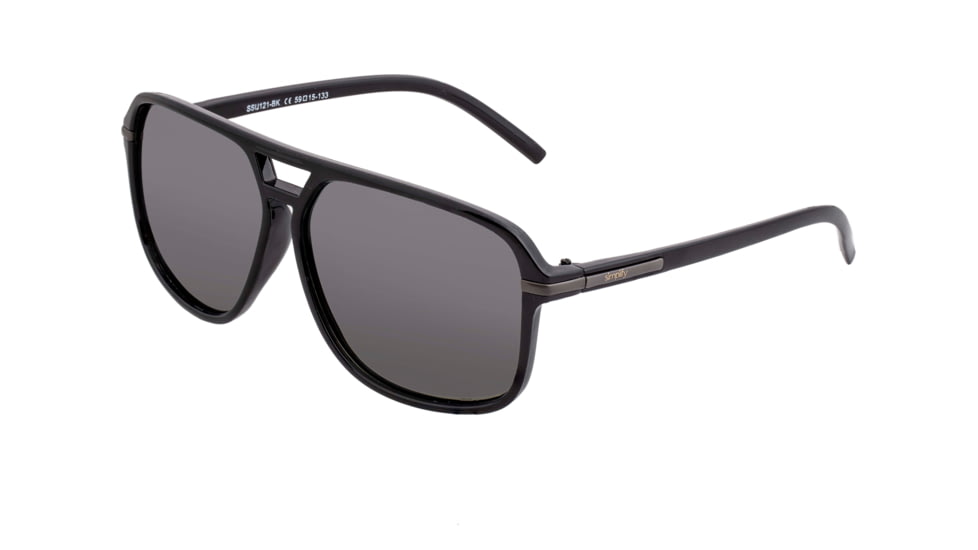 Simplify Reed Polarized Sunglasses - Unisex, Black/Black, One Size, SSU121-BK