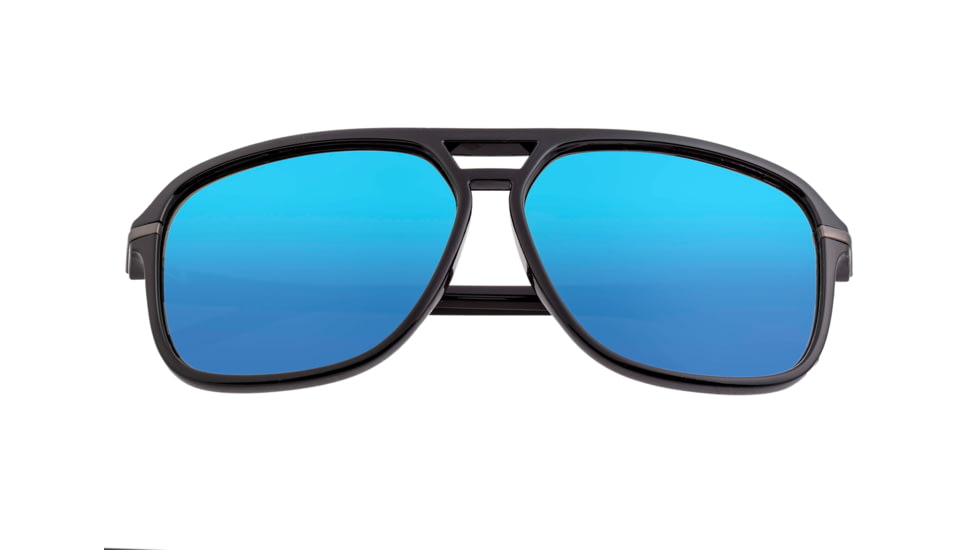 Simplify Reed Polarized Sunglasses - Unisex, Black/Blue, One Size, SSU121-BL