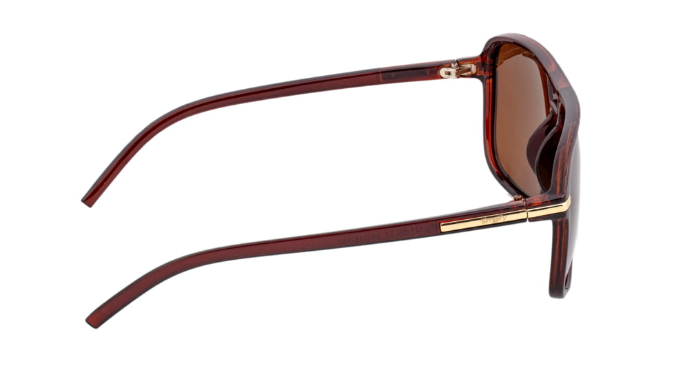 Simplify Reed Polarized Sunglasses - Unisex, Brown/Brown, One Size, SSU121-BN