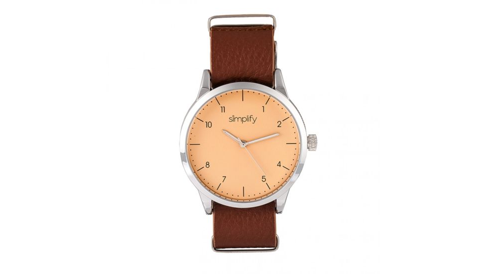 Simplify The 5600 Watches, Nude/Light Brown, One Size, SIM5604