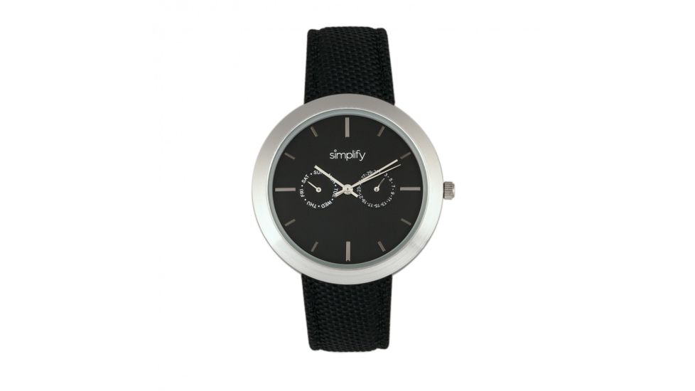 Simplify The 6100 Watches, Black, One Size, SIM6101