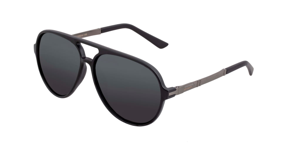 Simplify Spencer Polarized Sunglasses - Unisex, Matte Black/Black, One Size, SSU120-BN